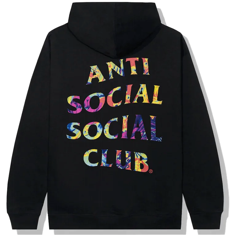 Anti Social Social Club Pedals On The Floor Hoodie Black