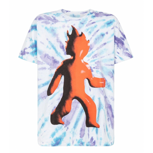 Travis Scott Flame tie-dye T-shirt