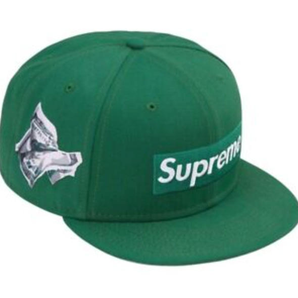 Supreme Hats Camp Cap New Era Fitted Green