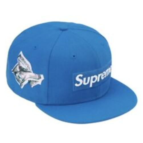 Supreme Hats Camp Cap New Era Fitted Light Blue