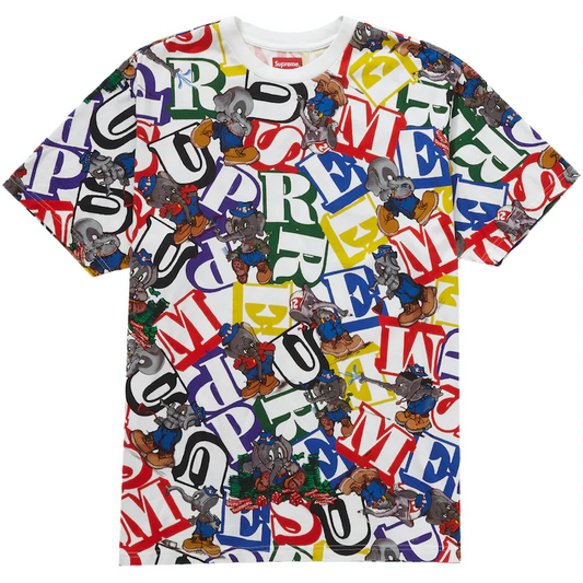 Supreme Elephant S/S Top Multicolor