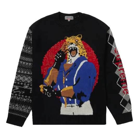 Supreme Yohji Yamamoto TEKKEN Sweater Black