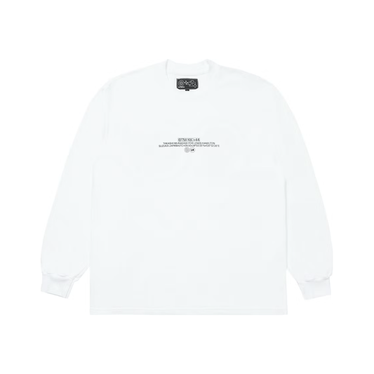 Takashi Murakami Lewis Hamilton Speedway Longsleeve T-shirt White