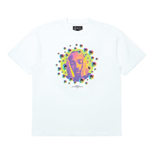 Takashi Murakami Lewis Hamilton Lewis Bloom T-shirt White