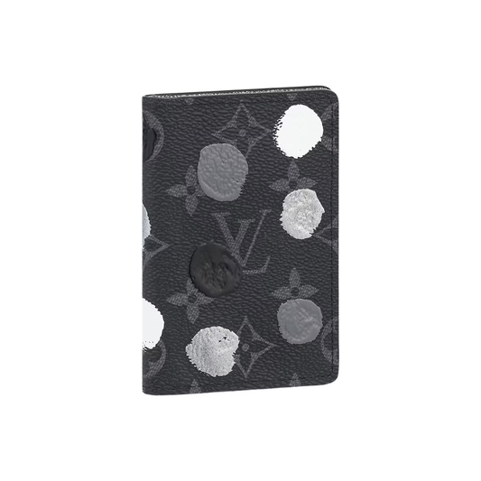 Louis Vuitton Kusama Monogram Eclipse Key Pouch Pochette Cles