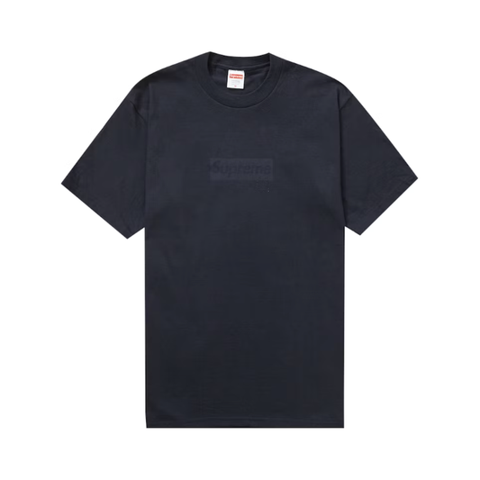 Supreme Tonal Box Logo Tee Navy