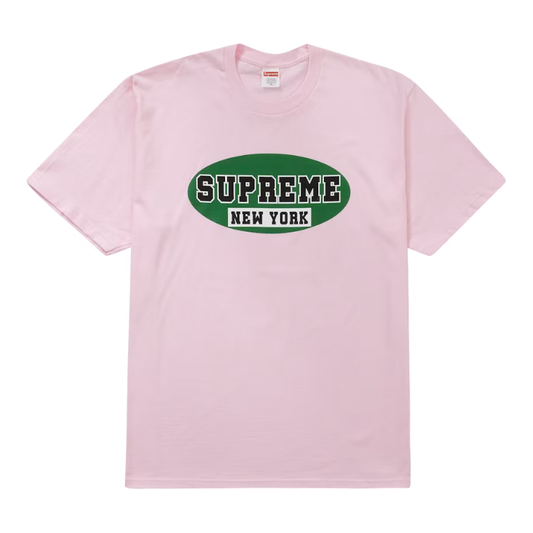 Supreme New York Tee Light Pink