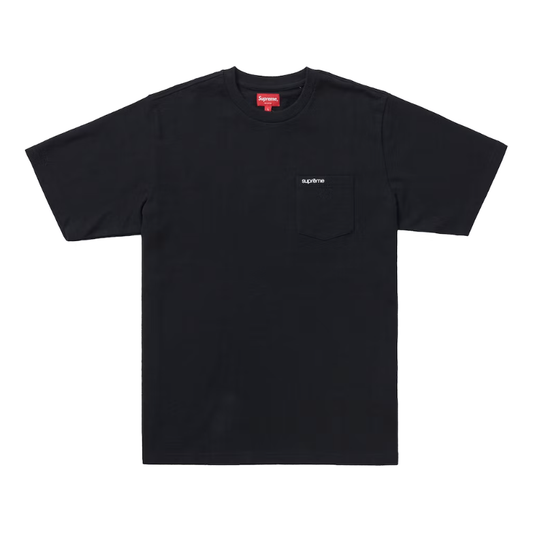 Supreme S/S Pocket Tee Black