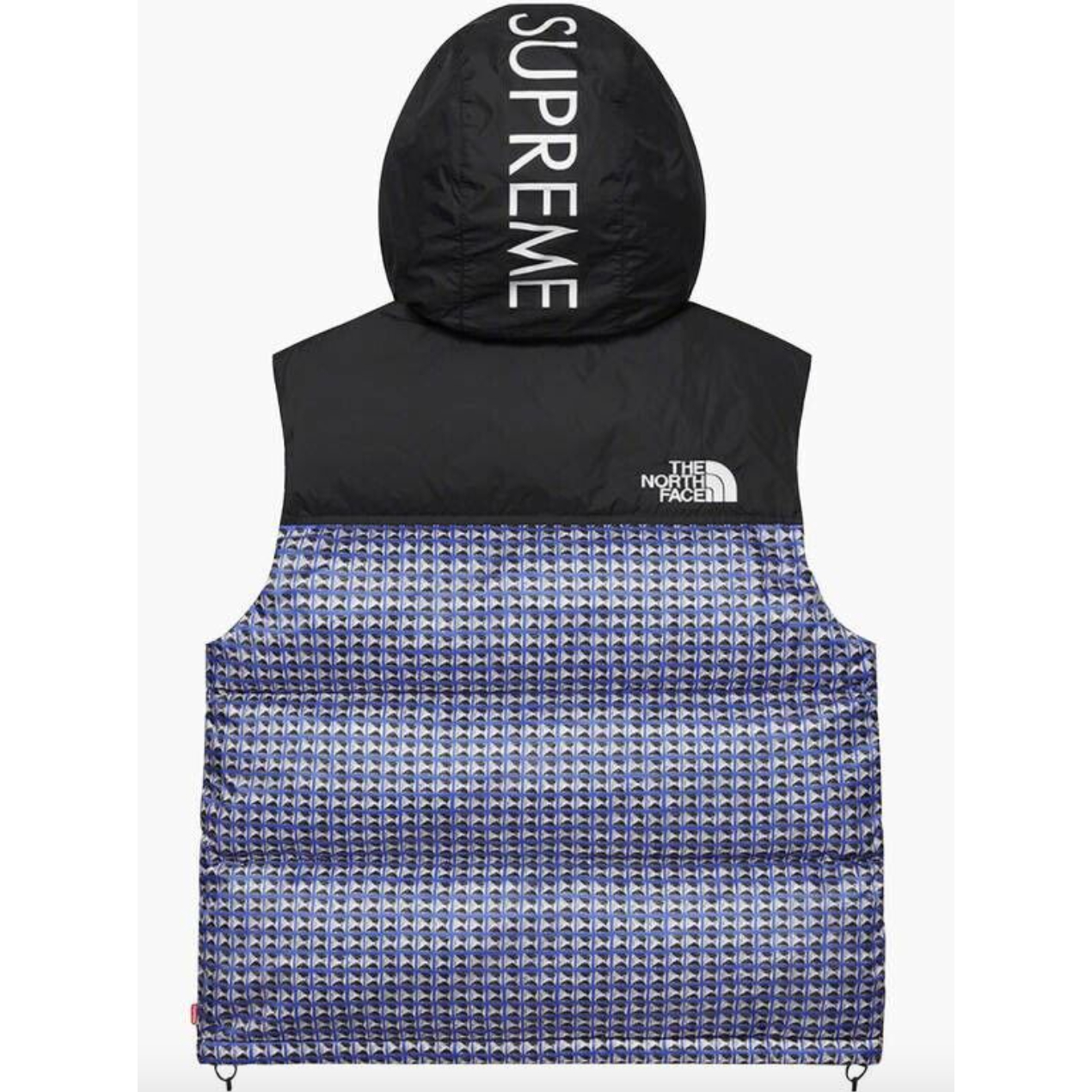 Supreme The North Face Studded Nuptse Vest Royal