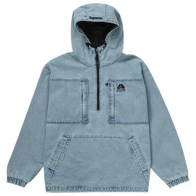 Supreme Nike ACG Denim Pullover Washed Blue