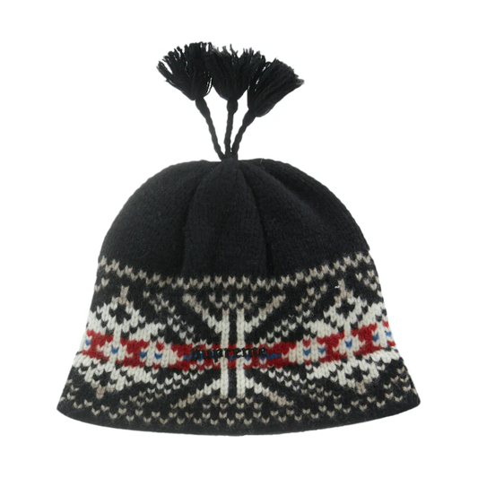 Supreme Tassel Beanie Black