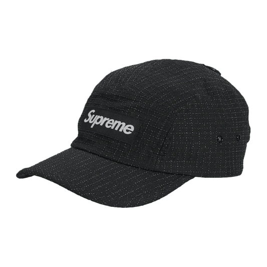 Supreme Velvet Camp Cap Black - FW18 - US