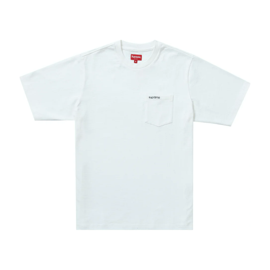 Supreme S/S Pocket Tee White