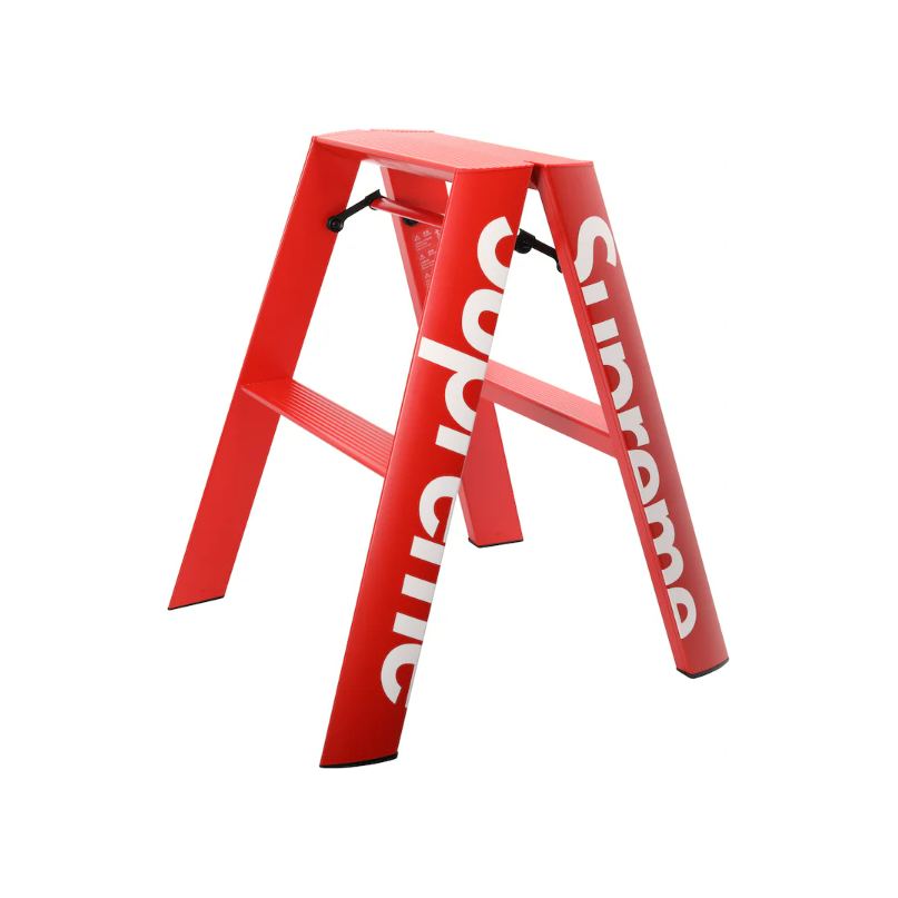 Supreme Lucano Step Ladder Red