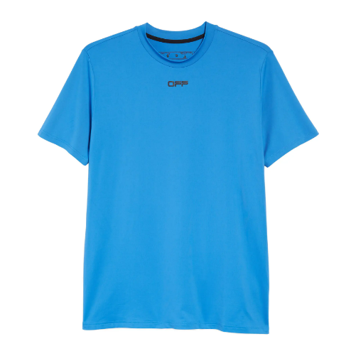 Off-White Arrow Outline S/S Sport Te Peacock Black