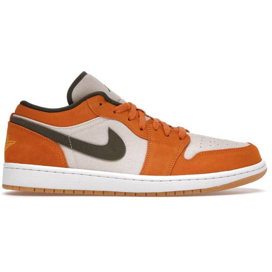 Jordan 1 Low Ceramic Orange Olive